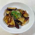 みぽぽ37's cooksnap of when they made ナスの甘辛焼き.