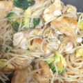 テキトウさん's cooksnap of when they made 鶏ももともやしのオイスター炒め.