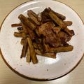 ピーナッツ子♪'s cooksnap of when they made カリカリごぼうと豚肉の甘辛炒め.