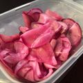 のんのんSTELLA's cooksnap of when they made 常備菜✽紅しぐれ大根(赤大根)甘酢漬け.
