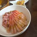 ※ぴーまん's cooksnap of when they made 甘エビ漬け丼.