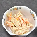クックTD8MDK☆'s cooksnap of when they made 【だし醤油】ごぼうと人参のごまマヨサラダ.