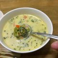 ゆいランラン's cooksnap of when they made ブロッコリーと人参のカレー豆乳スープ.