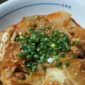 ｱｰﾁｬﾝﾏﾏﾁｬﾝ's cooksnap of when they made 【5分でおかず】豚こまと大根のキムチ炒め.