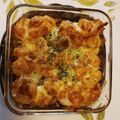 fumika4528's cooksnap of when they made ポテト明太チーズ焼き～居酒屋さん風～.
