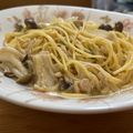 しびっく's cooksnap of when they made きのことシーチキンの和風ワンポットパスタ.