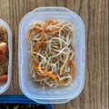 みるく茶's cooksnap of when they made 生姜ナムル♪簡単豆もやしと人参で温まる.