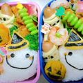セルクラ's cooksnap of when they made 南瓜煮物で簡単カワイイ♪ハロウィン弁当.