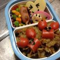 NEW☆MENTOS's cooksnap of when they made 小さなアンパンマン♪キャラ弁おかず♡.