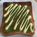 奈桜のママ's cooksnap of when they made 抹茶ｄｅマヨトースト.