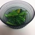 ShinoMom's cooksnap of when they made 菜の花のからし和え.