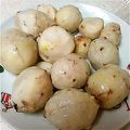 sweetpizzicato's cooksnap of when they made レンジでつるんっと♪里芋の皮むき☆.
