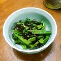 DHL's cooksnap of when they made おくら塩昆布.