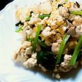 みかん12's cooksnap of when they made 5分で作れる小松菜の木綿豆腐炒め.