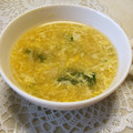 時花菜's cooksnap of when they made ニラとえのきのかき玉汁.