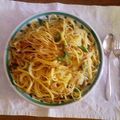 ひできん's cooksnap of when they made ツナとシメジとオクラのパスタ♪.