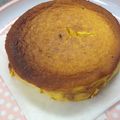 すのーほわいと's cooksnap of when they made 簡単！かぼちゃのベイクドチーズケーキ.