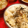 じゅんすけかぼちゃ's cooksnap of when they made 里芋とサツマイモの秋ごはん☆.