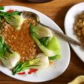 ルロワ・モワ's cooksnap of when they made 簡単！！絶品！！青梗菜の挽肉あんかけ！.