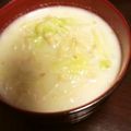サトモユリア's cooksnap of when they made 塩麹で☆キャベツとえのきの豆乳スープ.