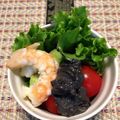 RRSM's cooksnap of when they made 海老アボサラダ♫黒ごまマヨで♡.