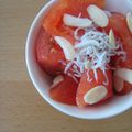 threebirds's cooksnap of when they made アーモンド風味♡♥トマトしらす和え.