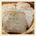 ﾋﾟｮﾝｺ's cooksnap of when they made ♡♪ 黒ゴマ角食 1.5斤 ♡♪.