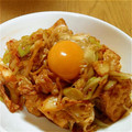 ゆめみるぽよぽよ's cooksnap of when they made 厚揚げの中華風焼き✿キムチねぎ卵のっけ.