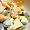 kanaria3's cooksnap of when they made ☆柿とりんごのマヨサラダ☆.
