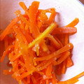 mngyui's cooksnap of when they made さっぱり☆人参のかぼす塩和え.