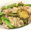 papikun's cooksnap of when they made ししとうの香りがする豚バラズッキーニ炒め.