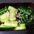 KarenW's cooksnap of when they made ☆簡単♪たたききゅうりのにんにくナムル.