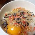 ごまちぃ★'s cooksnap of when they made 簡単☆新味⁉塩昆布で食べる卵かけご飯♪.