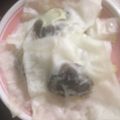 あんずてぃー☆'s cooksnap of when they made つぶあんチーズさつま芋入り餃子の皮餅.