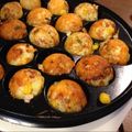 quattro32's cooksnap of when they made たこ焼き器で。オムライス風ころころボール.