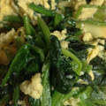 seka854's cooksnap of when they made ほうれん草の卵炒め.