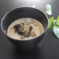 スタイリッシュママ's cooksnap of when they made ヘルシー豆乳きなこぜんざい.