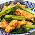 かねさや's cooksnap of when they made 油揚げと小松菜炒め.
