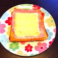 ゆーか1107's cooksnap of when they made カロリーなんか気にするな！トースト！！.
