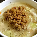★fuuchan★'s cooksnap of when they made キムチーズ納豆乗せちゃんぽん.
