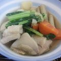 ママの小さなオフィス's cooksnap of when they made 新ごぼう、にんじん、じゃがと鶏ももの煮物.