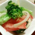 じゅーに's cooksnap of when they made トマトとブロッコリーのオニオンサラダ.