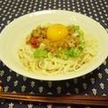kamu蔵's cooksnap of when they made 納豆そうめん.