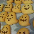 hinoko★'s cooksnap of when they made ハロウィンに！おばけクッキー.