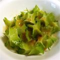 Mike929's cooksnap of when they made うりずん（四角豆）の味噌マヨ.