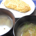 みどねこ's cooksnap of when they made スイカの皮と卵スープ.