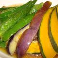 Ayakota's cooksnap of when they made めんつゆde夏野菜の揚げびたし.
