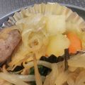 めかにか's cooksnap of when they made 鶏レバーのじゃが芋煮.