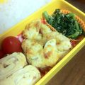 ラフクワ's cooksnap of when they made お弁当に☆ささみのカレマヨソテー♪♪.