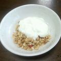 亜久里's cooksnap of when they made 簡単朝食☆コーンフレークヨーグルト.